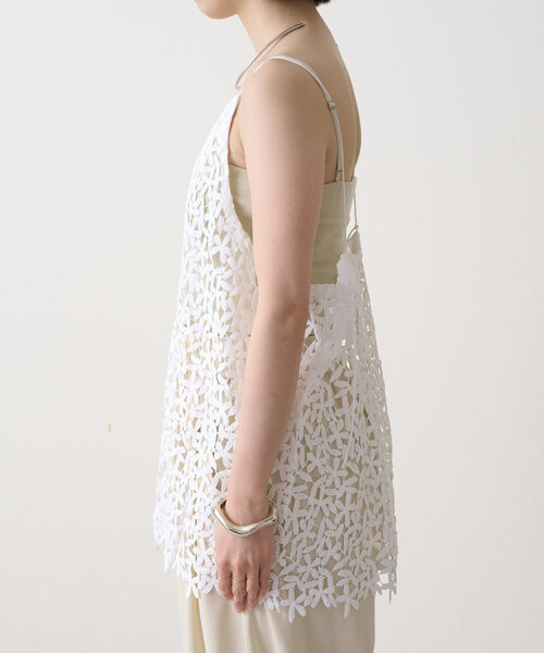 Omekashi（オメカシ）の「レースオーバーキャミソール（キャミソール