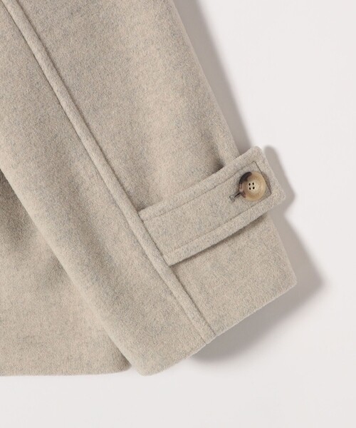 SHIPS any: カシミヤ ミックス テーラード ショート Pコート