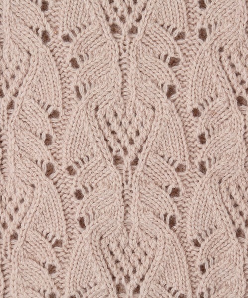 ANAYI（アナイ）の「ウールカシミヤレースケーブル プルオーバー