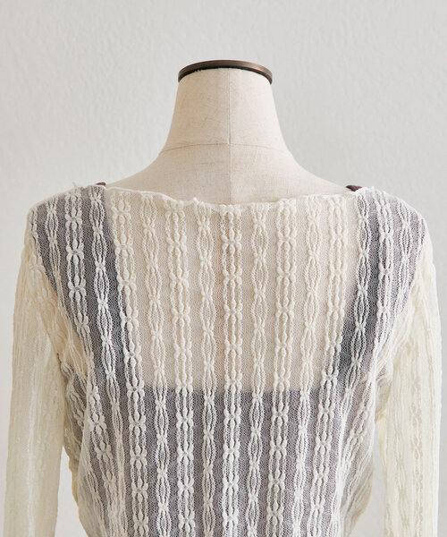 OLIVE des OLIVE（オリーブデオリーブ）の「レース羽織付リボンswim