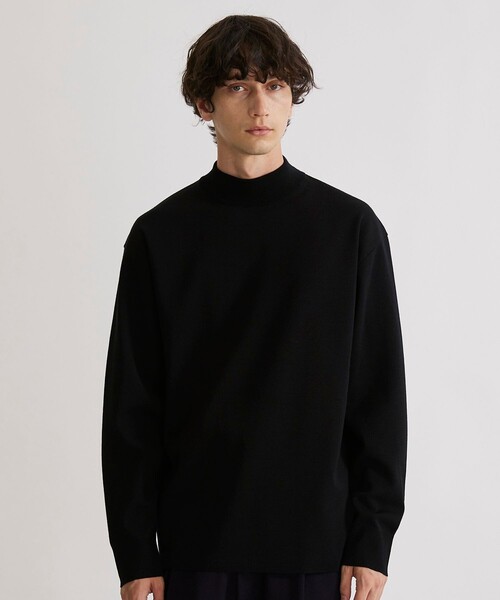 洗える】OnE 18gウールミラノリブモック（ニット/セーター）｜UNITED