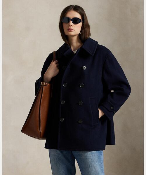 ウール メルトン ピーコート（ピーコート）｜POLO RALPH LAUREN（ポロ