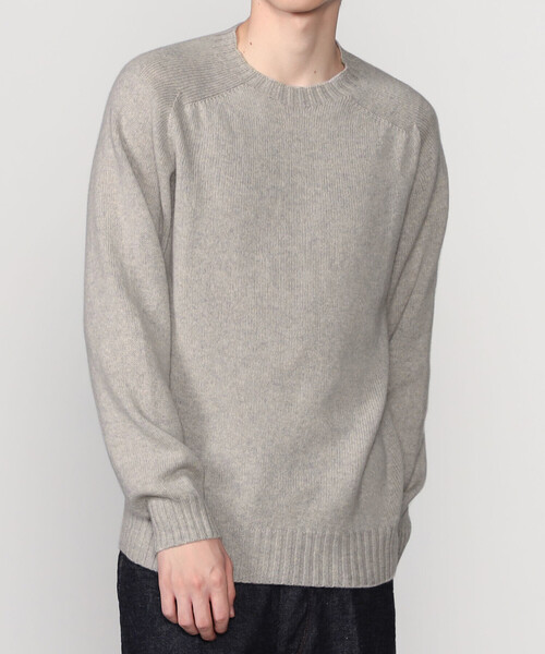 MORRIS & SONS | ジーロンラム クルーネックニット MEN（ニット