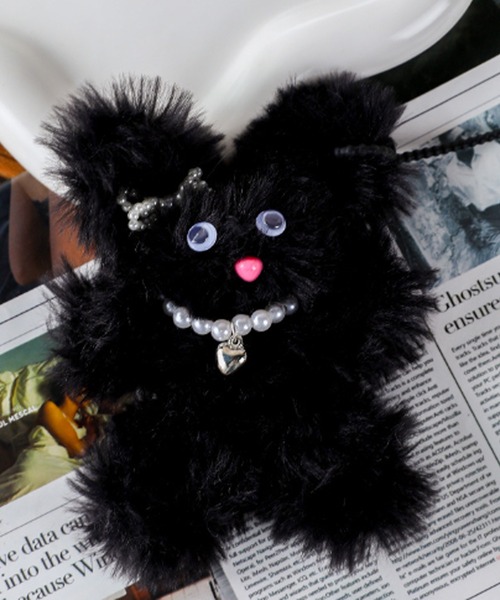 セール】Fluffy Animal Key Chain /ふわふわ カラフルアニマル