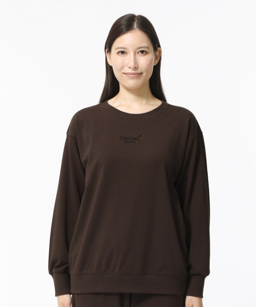 BAKUNE スウェット ウィメンズ ロングスリーブ クルーネック（ルーム