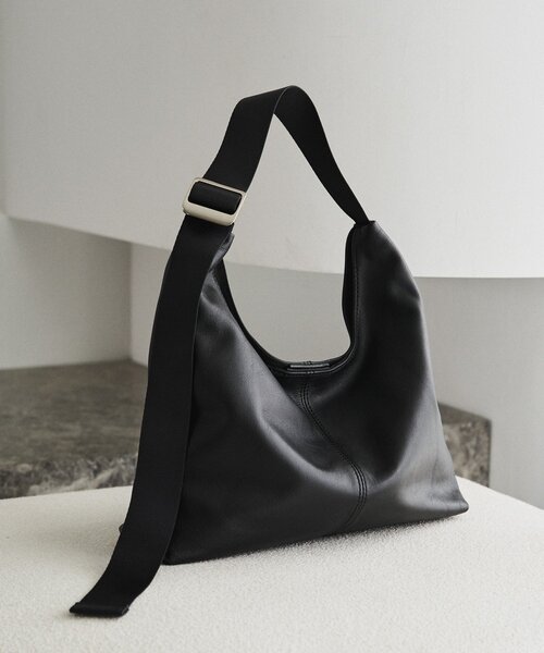 レザーホーボーバッグ M（ショルダーバッグ）｜russet（ラシット）の