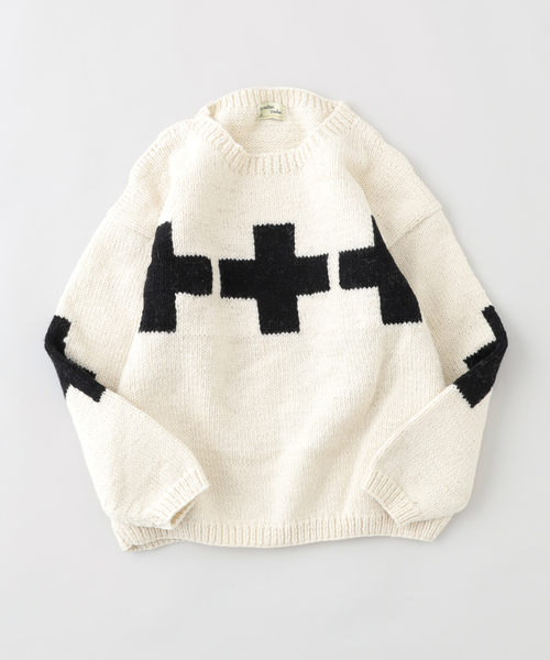 セール】【MacMahon Knitting Mills 】 +【Niche.】 Crew Neck Knit
