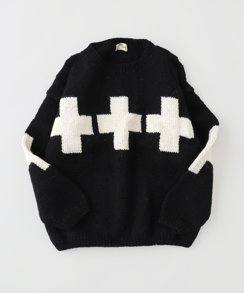 セール】【MacMahon Knitting Mills 】 +【Niche.】 Crew Neck Knit