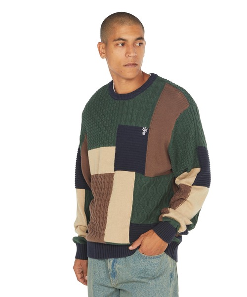 COLUMBIA CABLE KNIT SWEATER（ニット/セーター）｜HUF（ハフ）の