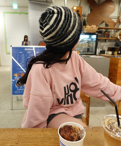 yamada企画/WEB限定】ウォッシュドロゴスウェット（スウェット