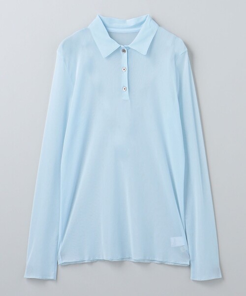 6（ロク）の「＜6(ROKU)＞ナイロン チュール シャツ プルオーバー（T