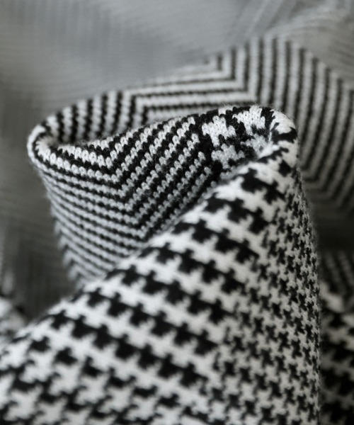 千鳥柄ニットワンピース（ワンピース）｜antiqua（アンティカ）の