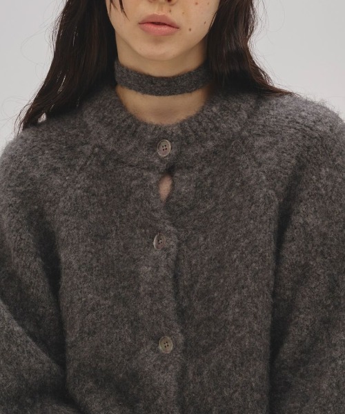 TODAYFUL/トゥデイフル】Brashed Knit Cardigan/ブラッシュドニット