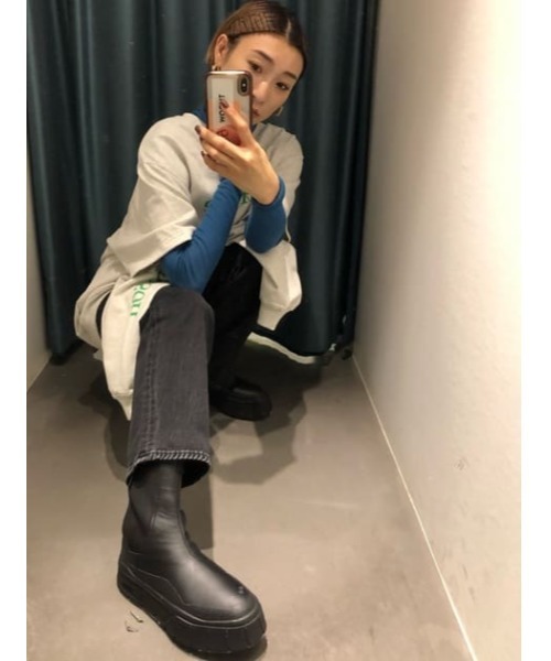 SLY（スライ）の「メイズ チェルシー スタック ウィメンズ PUMA プーマ