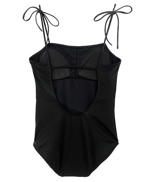 Ameri（アメリ）の「BACK OPEN RIBBON SWIM WEAR（水着）」 - WEAR