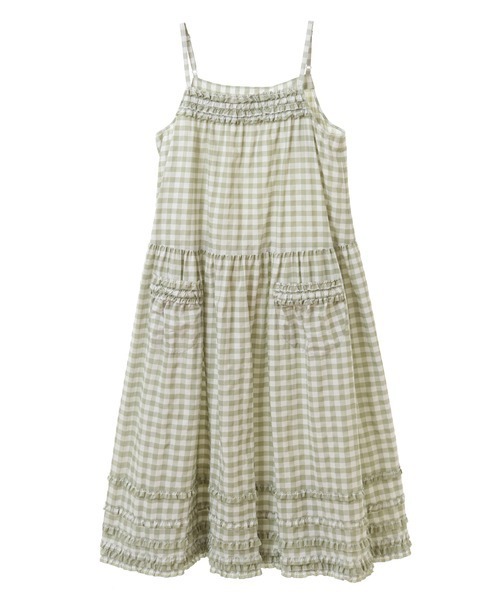PINK HOUSE（ピンクハウス）の「ブロックギンガムキャミソール