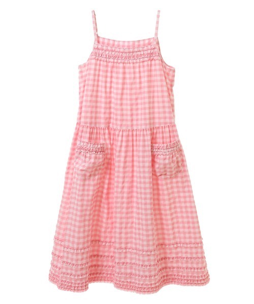 PINK HOUSE（ピンクハウス）の「ブロックギンガムキャミソール