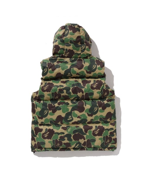 ABC CAMO DOWN VEST（ダウンベスト）｜A BATHING APE（アベイシング