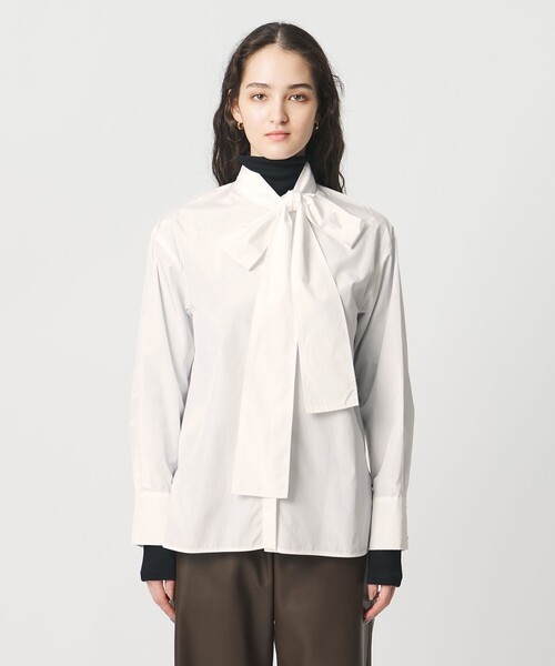 セール】リボン ブラウス ‐ウォッシャブル‐（シャツ/ブラウス