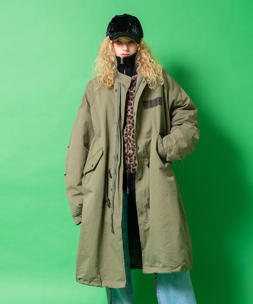 セール】a.p.o.v. ピーチ加工コットン裏フリーススーパーオーバー