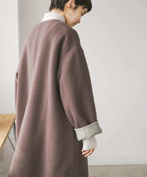 URBAN RESEARCH（アーバンリサーチ）の「バイカラーリバーノーカラー