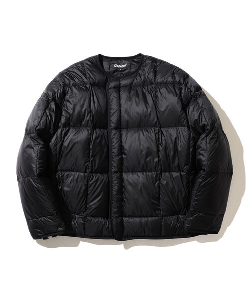 ORCIVAL / PERTEX(R) キルトダウン ノーカラーブルゾン