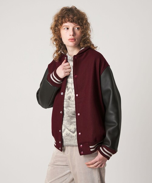 セール】＜SKOOKUM × Steven Alan＞AWARD JACKET/ジャケット