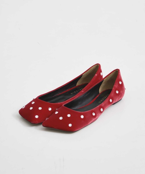 PIPPICHIC/ピッピシック】PP25-LINDA DIAMOND 8/スクエアトゥビジュー