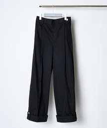 RUMCHE｜ラム・シェのパンツ（ブラック/黒色系・ワイド・ルーズ）通販