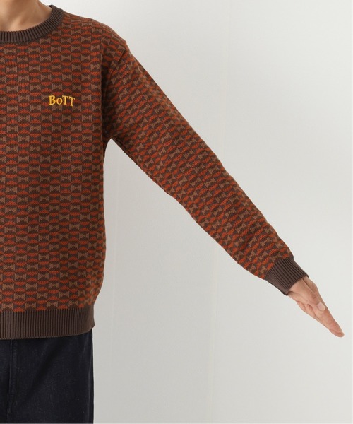 BoTT ボット ニット セーター 茶色 BoTT（ボット） セーター ニット