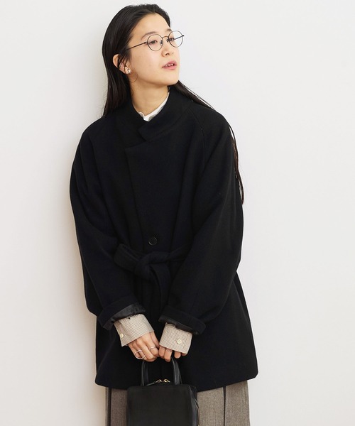 fig London（フィグロンドン）の「エアリアルパイル Harry coat