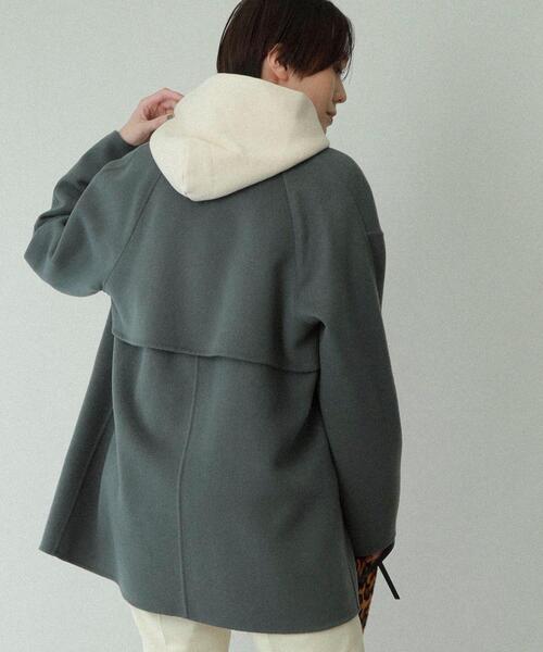 INDIVI（インディヴィ）の「◇【ウール/カラーコート】ステンカラー