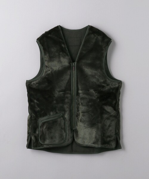 Barbour（バブアー）の「＜Barbour＞フロントジップ ファー ライナー