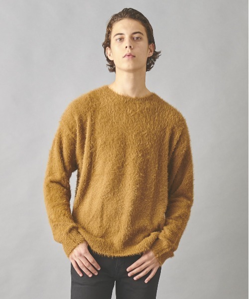 セール】【NUMBER (N)INE】エアリー ファーフェザーヤーン ニット