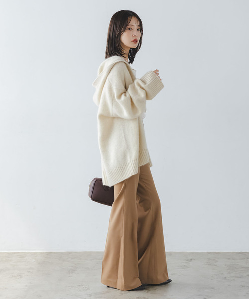 セール】YAKフーディーカーディガン（カーディガン/ボレロ）｜NOBLE