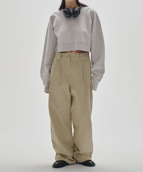 TODAYFUL（トゥデイフル）の「【TODAYFUL/トゥデイフル】Cropped Sweat