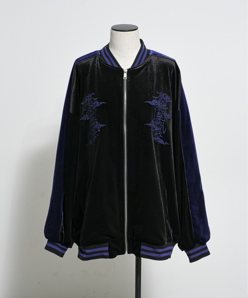 REFLEM（レフレム）の「『REFLEM/レフレム』ドラゴン刺繍ベロア