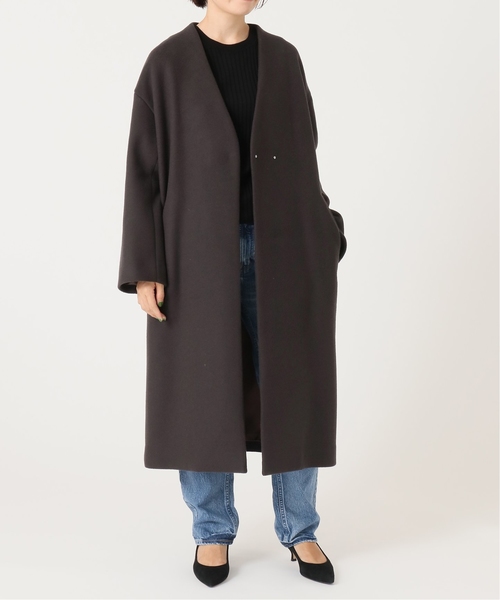 IENA（イエナ）の「MANTECOノーカラーコート◇（ノーカラーコート