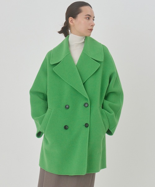 LE CIEL BLEU（ルシェルブルー）の「ダブルフェイスショートコート