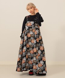 mmts（マミタス）の「mmts / 猫 グレンチェック ワンピース