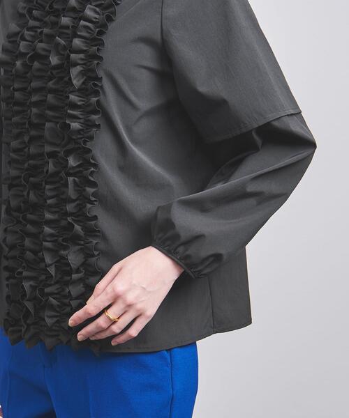 UNITED ARROWS（ユナイテッドアローズ）の「リッチフリル ブラウス