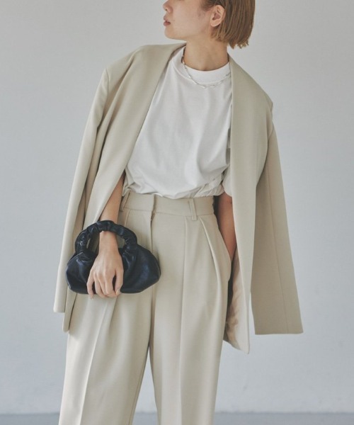 TODAYFUL（トゥデイフル）の「TODAYFUL Collarless Twill JK カラー