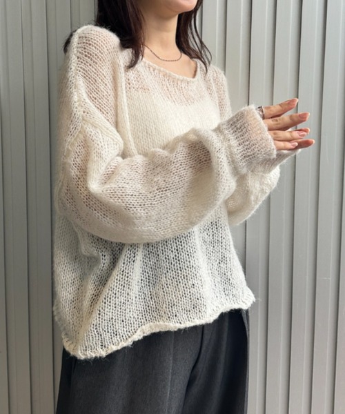 G*N様 ジェネラルリサーチ モヘア ニット セーター 98年製 レア 美品 G