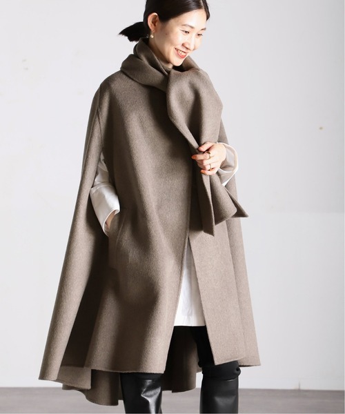 VERMEIL par iena（ヴェルメイユパーイエナ）の「ラム カシミヤ マント