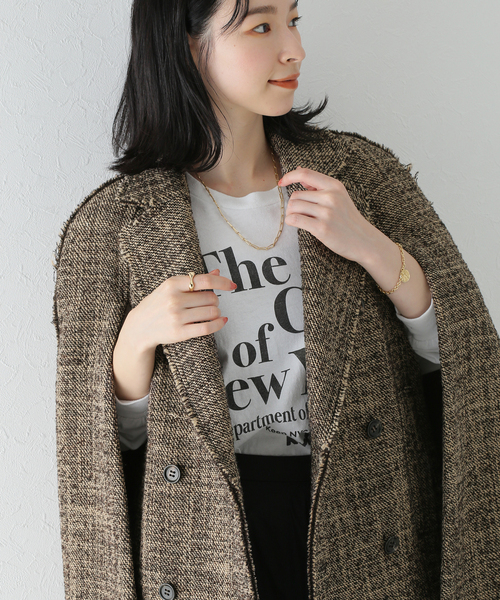 plage（プラージュ）の「【GIRL】ツィードケープジャケット（その他
