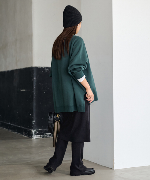 セール】ラグランポンチョプリントスエット（スウェット）｜FRAMeWORK