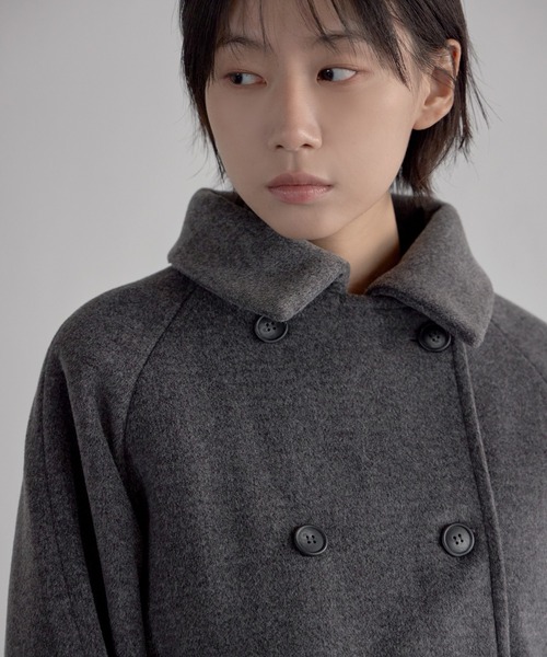 セール】【UNE ORIGINAL】インナーキルティングペディンフロントボタン