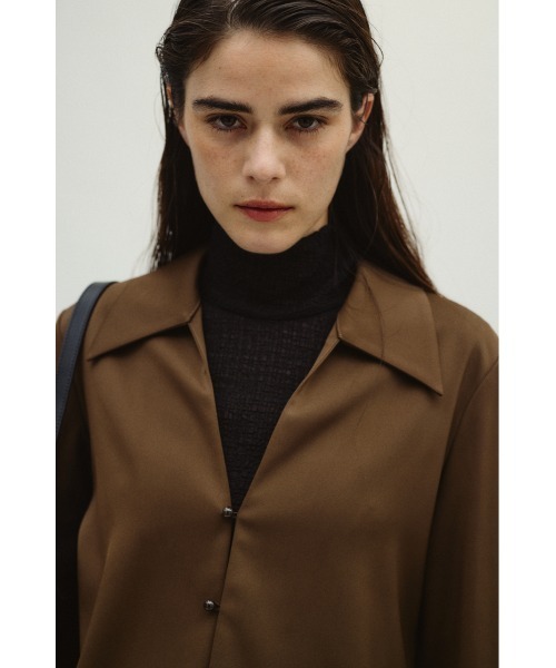 RIM.ARK（リムアーク）の「Open collar slim SH JK オープンカラー