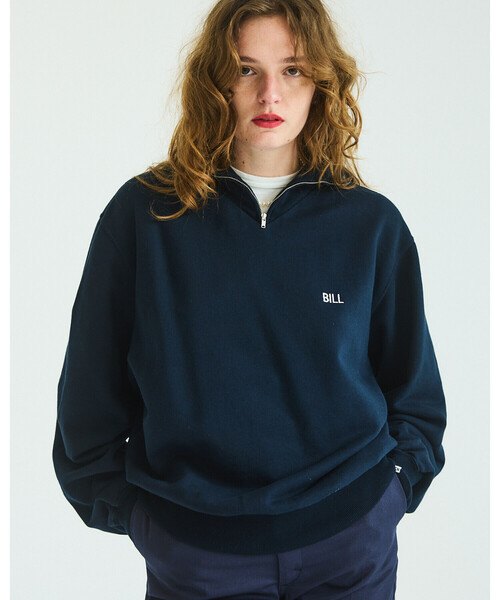 Oblada（オブラダ）の「Oblada | UNIFORM HALF ZIP SWEAT WOMEN
