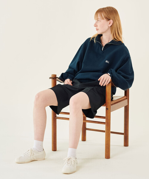 Oblada（オブラダ）の「Oblada | UNIFORM HALF ZIP SWEAT WOMEN